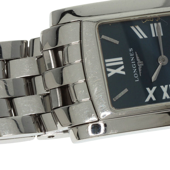 LONGINES Watches Quartz L5.655.4 Stainless Steel Silver Dolce Vita blue dial