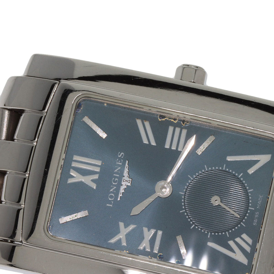 LONGINES Watches Quartz L5.655.4 Stainless Steel Silver Dolce Vita blue dial