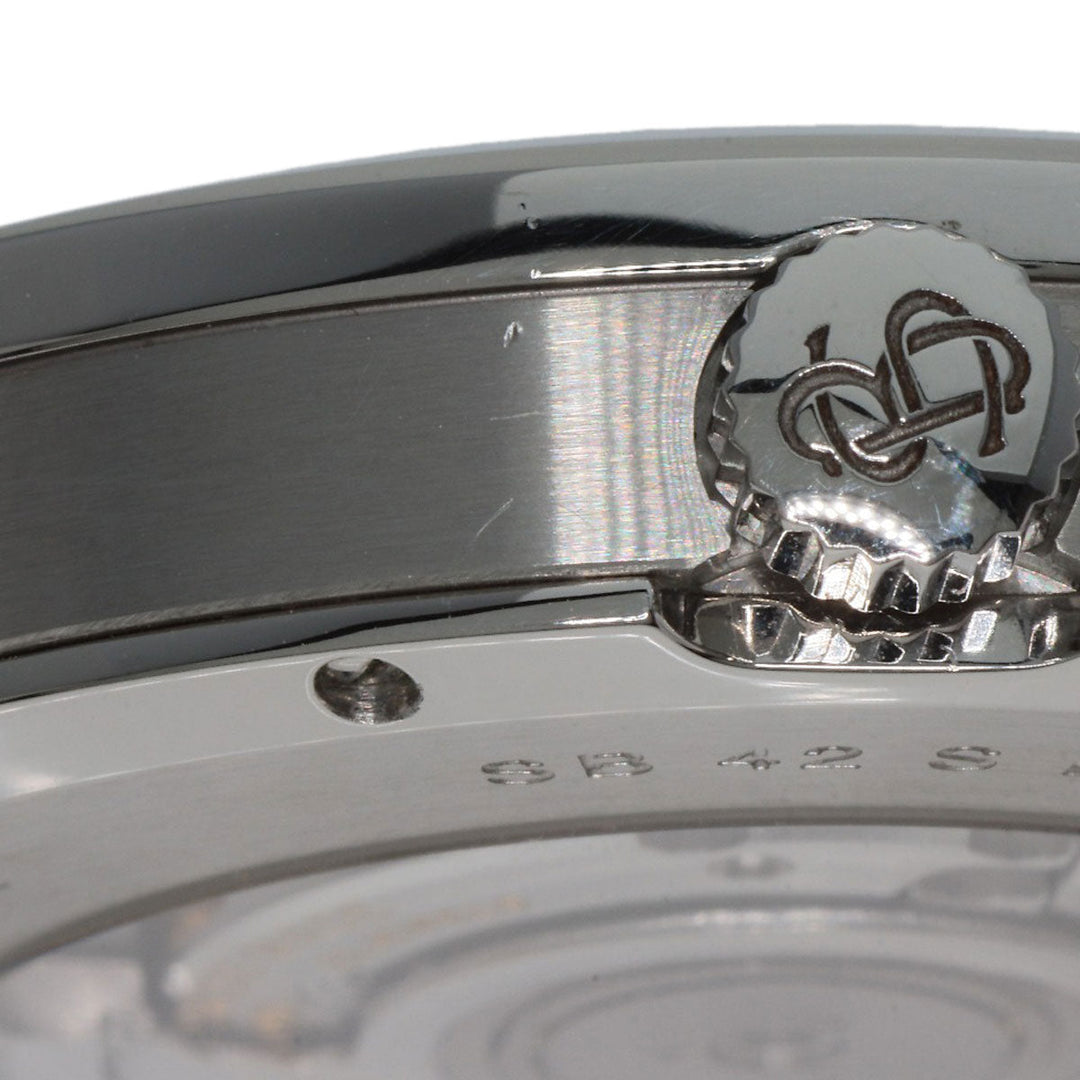 BVLGARI Watches Mechanical Automatic SB42SDR Stainless Steel, Leather Silver Sotirio Retrograde 125th Anniversary Model white dial mens Used Authentic