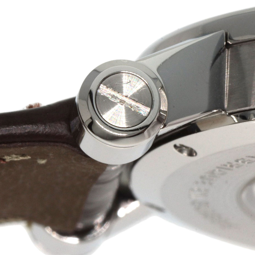 BVLGARI Watches Mechanical Automatic SB42SDR Stainless Steel, Leather Silver Sotirio Retrograde 125th Anniversary Model white dial mens Used Authentic
