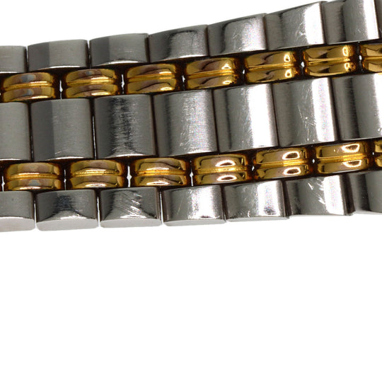 GUCCI Watches Quartz 9000L Stainless Steel gold Round face black dial