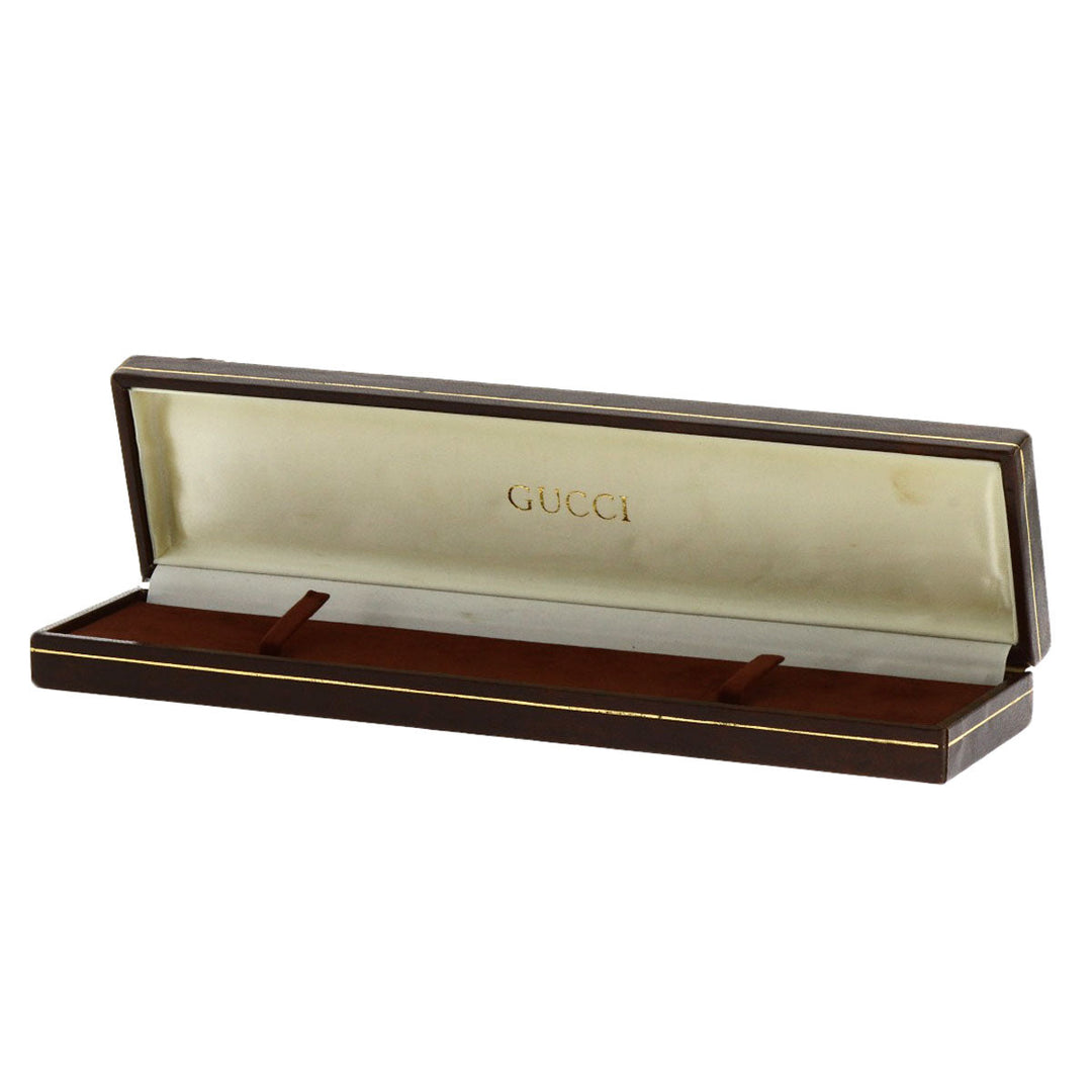 GUCCI Watches Quartz 9000L Stainless Steel gold Round face black dial