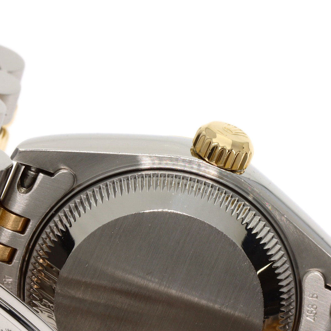 ROLEX Watches Mechanical Automatic 79173G Stainless Steel , SSxK18YG gold Datejust 10P Diamond gray dial Women Used Authentic