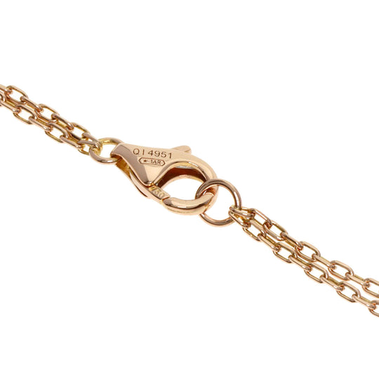 CARTIER bracelet 18K Pink Gold gold Love Circle 1P Diamond Women Used Authentic