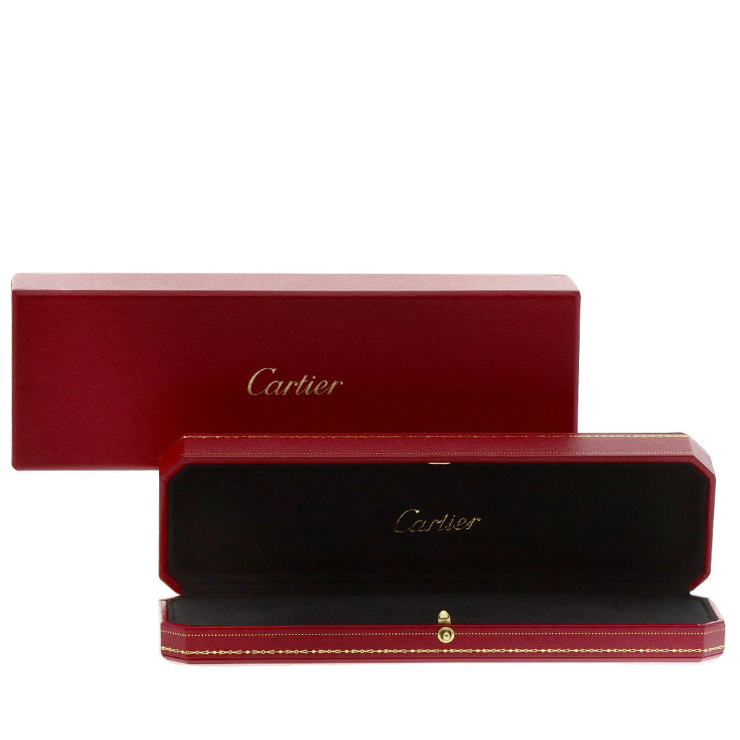 CARTIER bracelet 18K Pink Gold gold Love Circle 1P Diamond Women Used Authentic