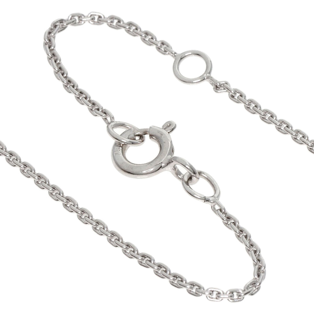 LOUIS VUITTON Necklace K18WG Silver Pandantif LV Volt One PM