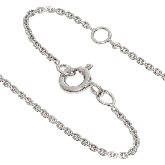 LOUIS VUITTON Necklace K18WG Silver Pandantif LV Volt One PM