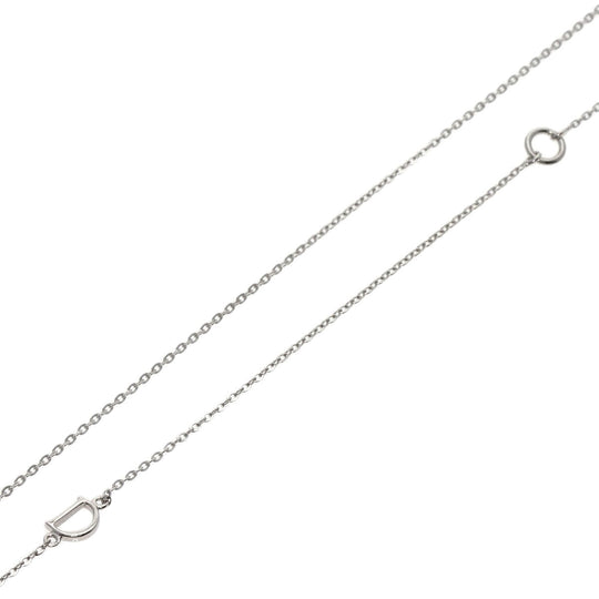 Damiani Necklace K18WG Silver Belle Epoque Heart Ruby Diamond