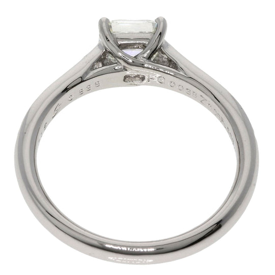 LAZAREKAPLAN Ring PT900 Silver diamond Women Used Authentic