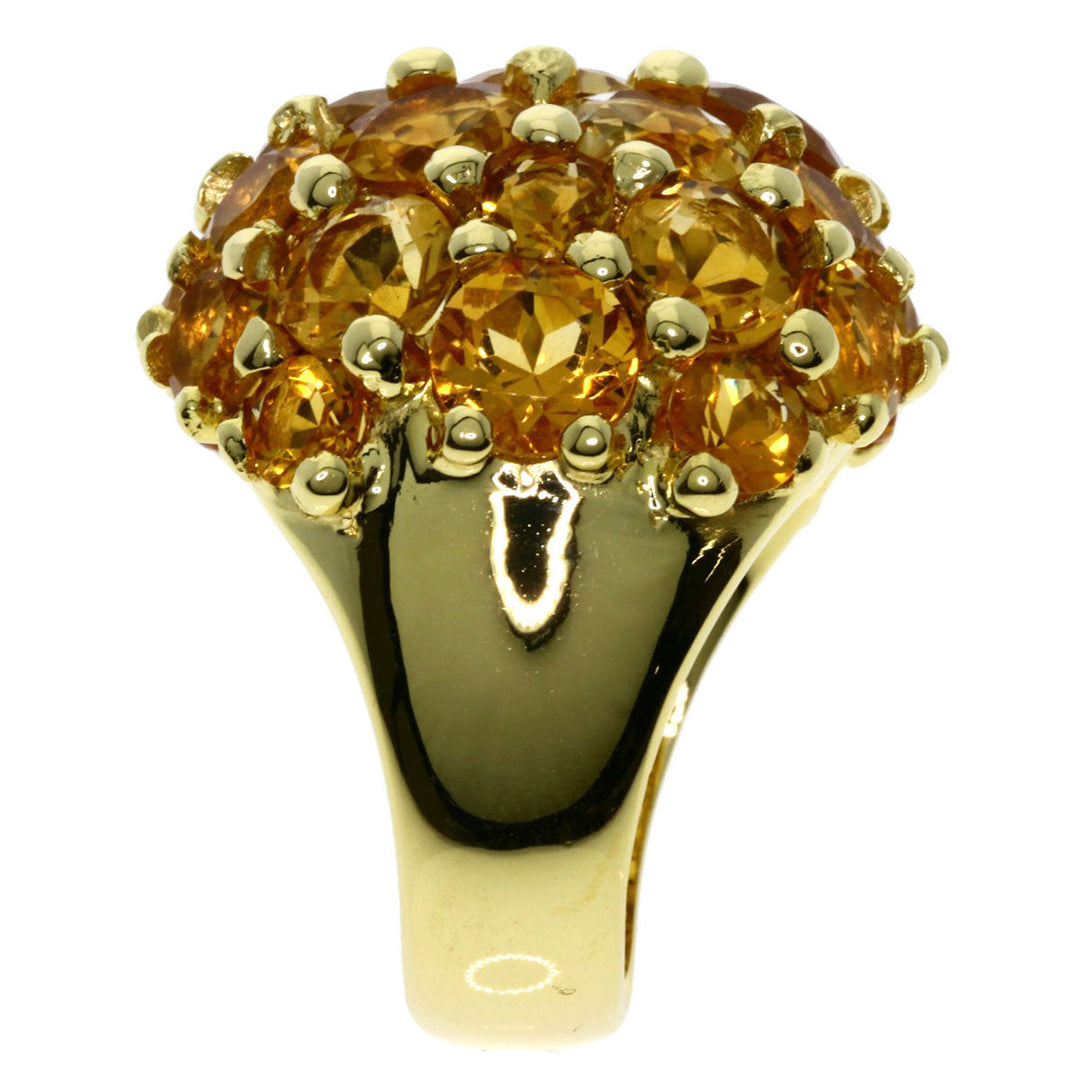 Ponte Vecchio Ring 18K Yellow Gold gold Citrin Women Used Authentic