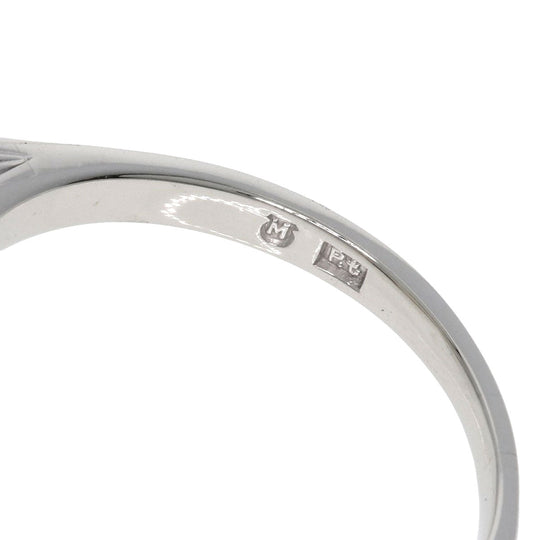 MIKIMOTO Ring PT Silver Pearl pearl diamond