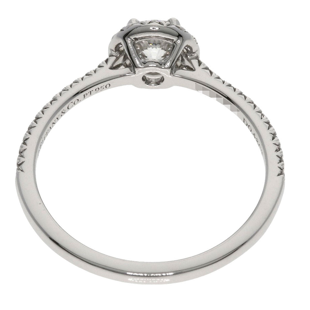 TIFFANY&Co. Ring PT950 Silver Sorest diamond