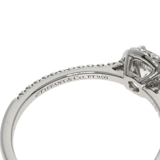 TIFFANY&Co. Ring PT950 Silver Sorest diamond