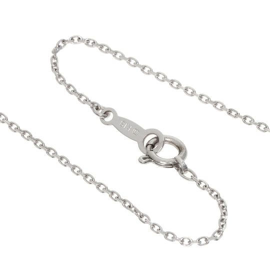 MIKIMOTO Necklace K18WG Silver Ruby Sapphire Diamond