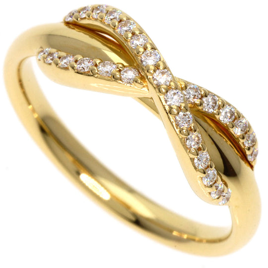 TIFFANY&Co. Ring 18K Yellow Gold gold Infinity Women Used Authentic