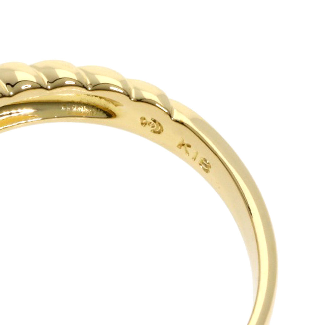 TASAKI Ring 18K Yellow Gold gold Akoya Pearl Diamond Women Used Authentic