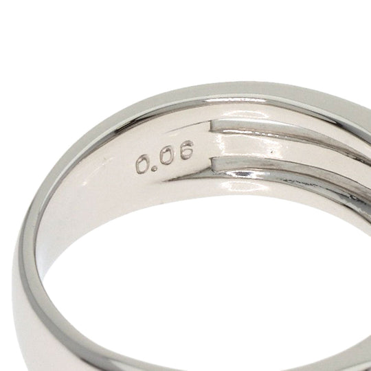 TASAKI Ring PT900 Silver Pearl pearl diamond