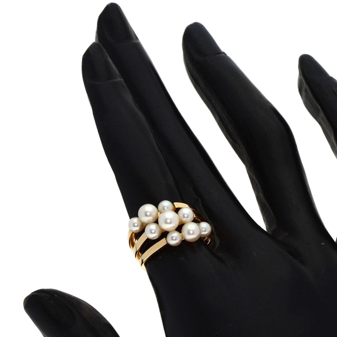 TASAKI Ring 18K Yellow Gold gold Pearl Women Used Authentic