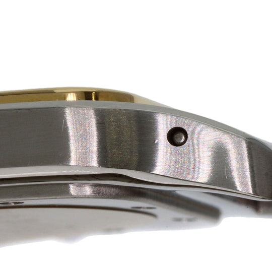 CARTIER Watches Quartz W20011C4 Stainless Steel , SSxK18YG gold Santosgalbe LM Ivory dial mens Used Authentic