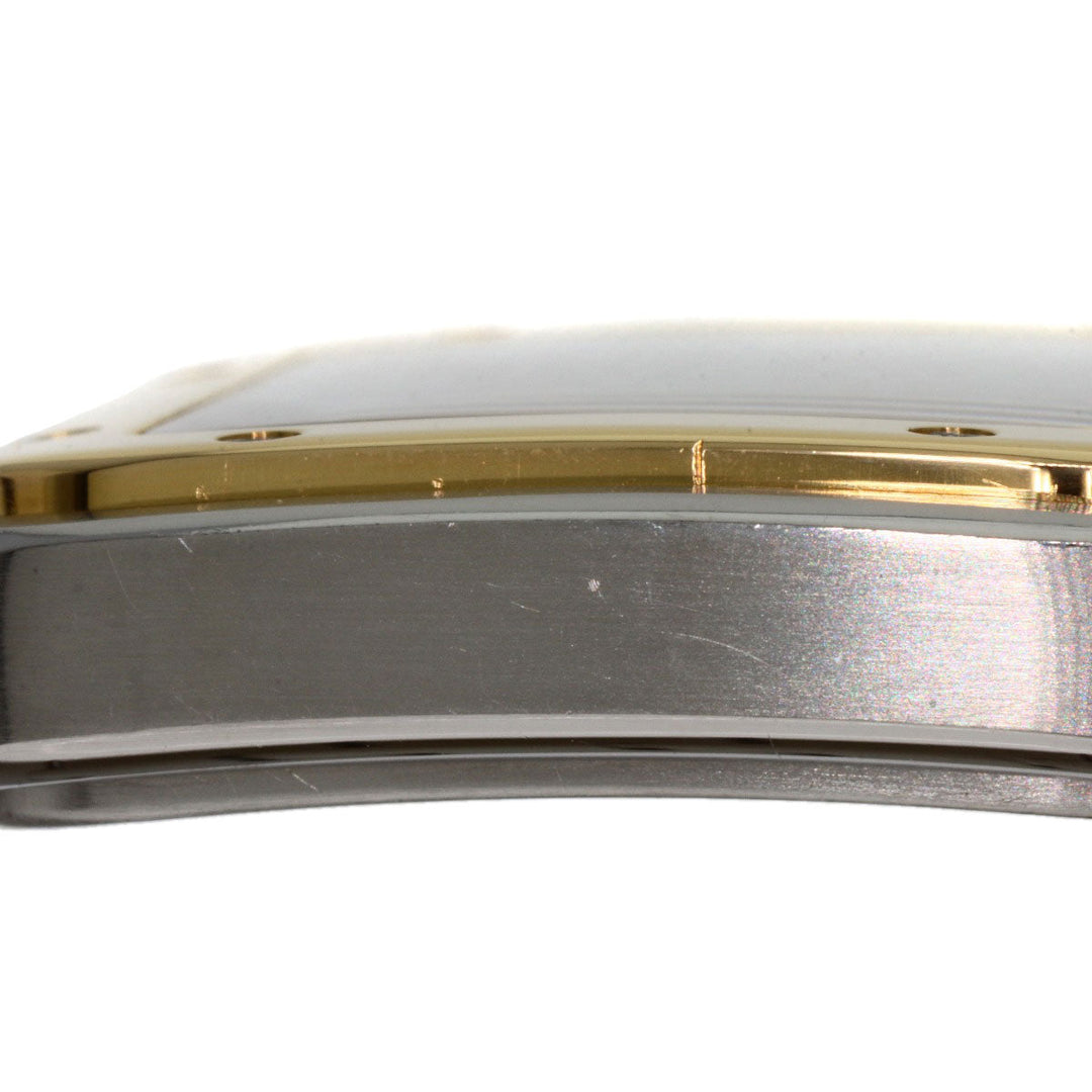 CARTIER Watches Quartz W20011C4 Stainless Steel , SSxK18YG gold Santosgalbe LM Ivory dial mens Used Authentic