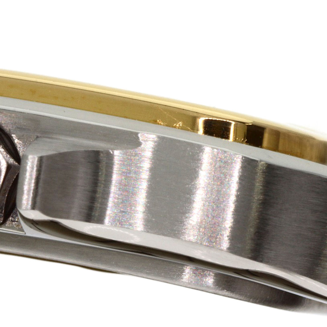 CARTIER Watches Quartz W20011C4 Stainless Steel , SSxK18YG gold Santosgalbe LM Ivory dial mens Used Authentic