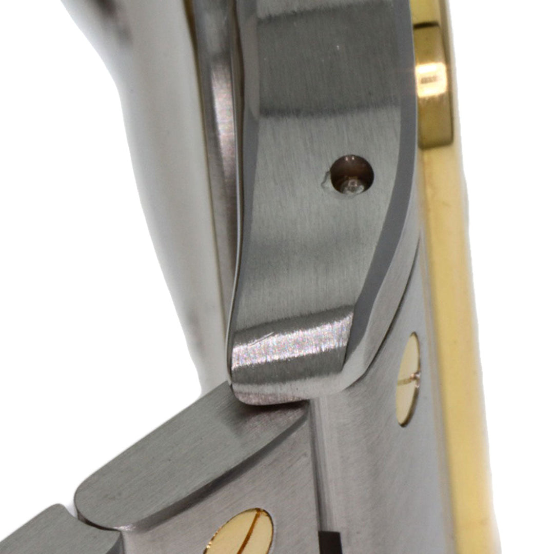 CARTIER Watches Quartz W20011C4 Stainless Steel , SSxK18YG gold Santosgalbe LM Ivory dial mens Used Authentic