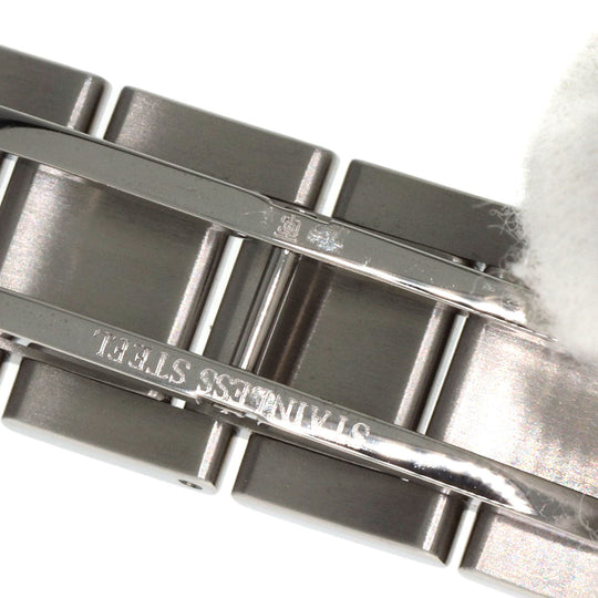 TIFFANY&Co. Watches Quartz Stainless Steel , Stainless Steel Silver Atlas 2 Hand Diamond Pink shell dial Women Used Authentic