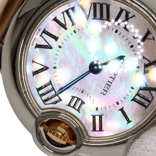 CARTIER Watches Quartz W6920034 Stainless Steel gold Baron Blue SM 1.1 " Pink shell dial
