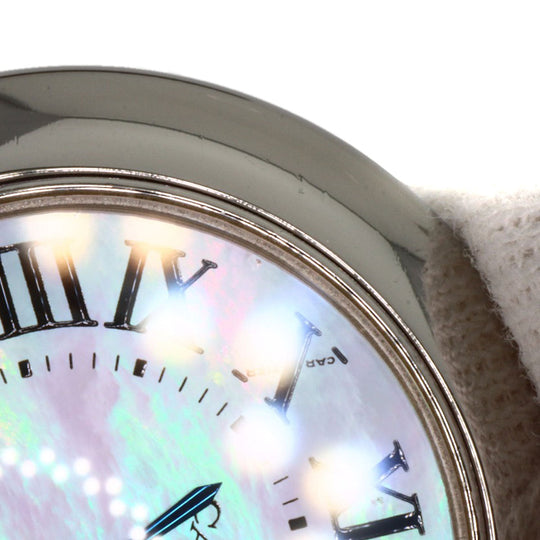 CARTIER Watches Quartz W6920034 Stainless Steel gold Baron Blue SM 1.1 " Pink shell dial