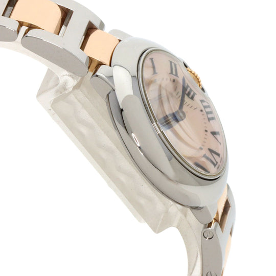 CARTIER Watches Quartz W6920034 Stainless Steel gold Baron Blue SM 1.1 " Pink shell dial