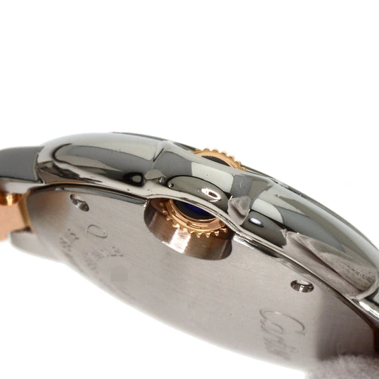 CARTIER Watches Quartz W6920034 Stainless Steel gold Baron Blue SM 1.1 " Pink shell dial