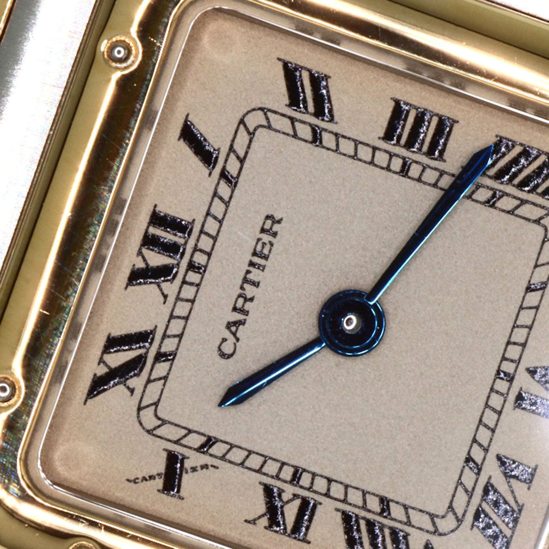 CARTIER Watches Quartz W25029B6 Stainless Steel , SSxK18YG gold PANTHERE SM 3ROW Ivory dial Women Used Authentic