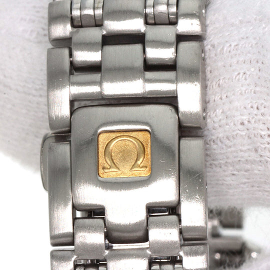 OMEGA Watches Quartz 2581.81.00 Stainless Steel , Stainless Steel Silver Seamaster120 blue dial Women Used Authentic