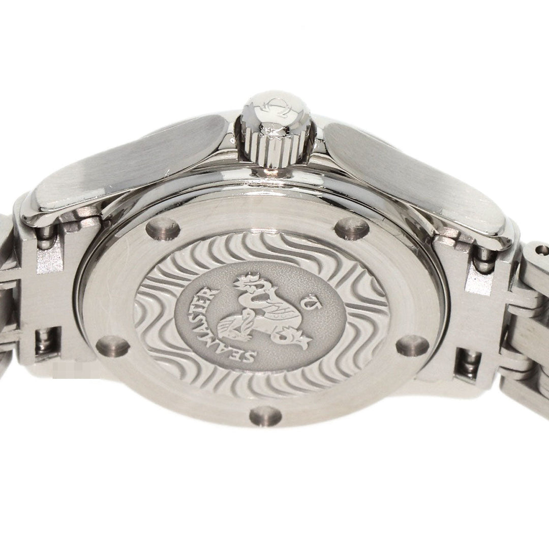 OMEGA Watches Quartz 2581.81.00 Stainless Steel , Stainless Steel Silver Seamaster120 blue dial Women Used Authentic