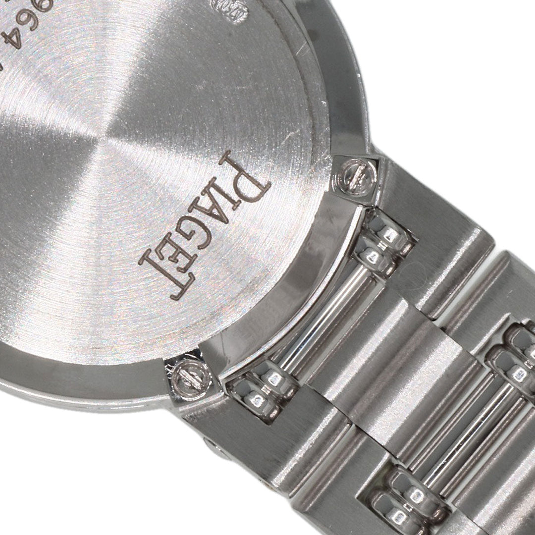 PIAGET Watches Quartz 5964AK81 K18WG, K18WG, Diamond Silver Dancer 6P Bezel Diamond White shell dial Women Used Authentic