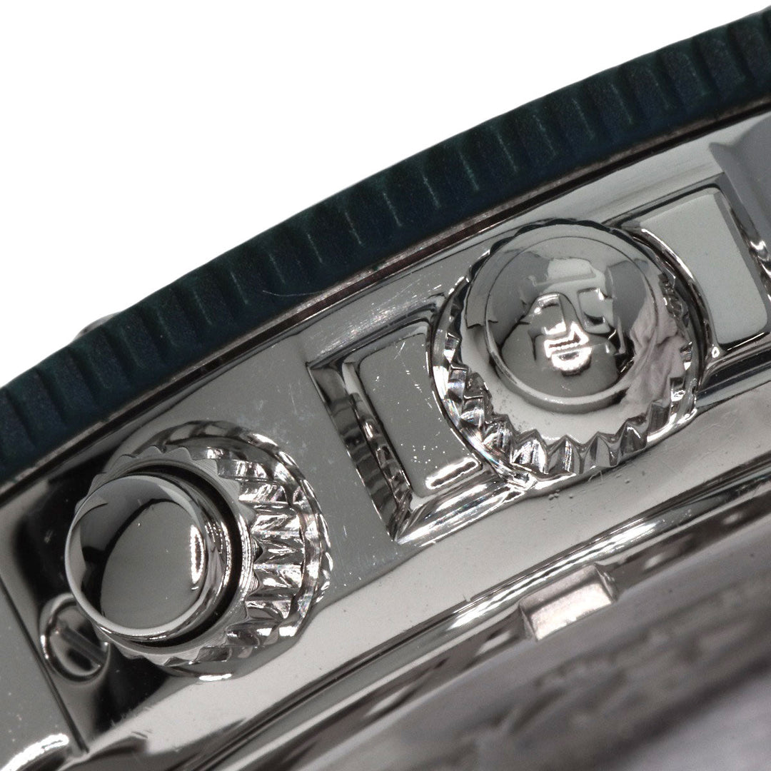 HERMES Watches Quartz CL2.317 Stainless Steel , Stainless Steel Silver Clipper diver blue dial Boys Used Authentic