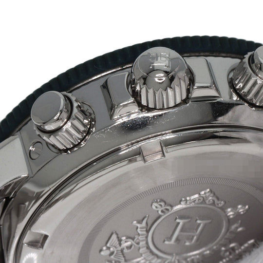 HERMES Watches Quartz CL2.317 Stainless Steel , Stainless Steel Silver Clipper diver blue dial Boys Used Authentic