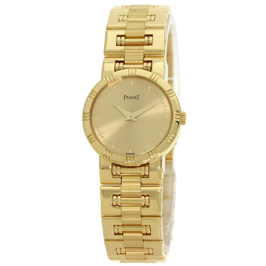 PIAGET Watches Quartz 80563K81 K18YG , K18YG gold dancer gold dial Women Used Authentic
