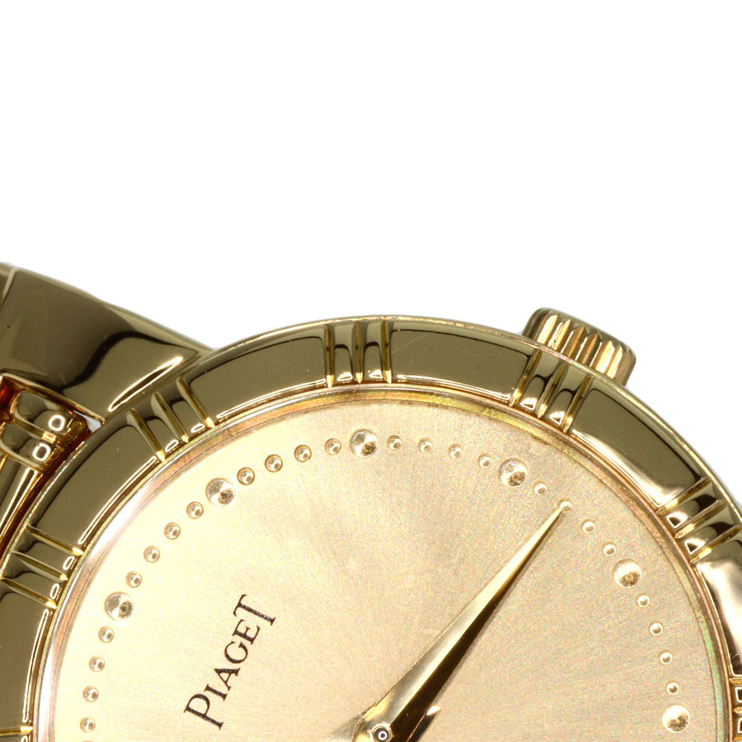 PIAGET Watches Quartz 80563K81 K18YG , K18YG gold dancer gold dial Women Used Authentic