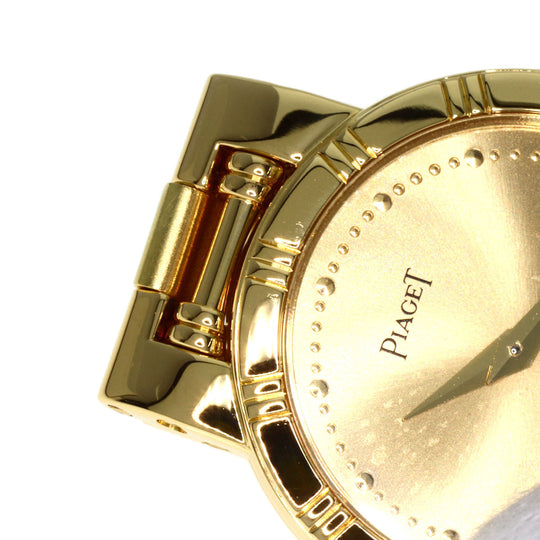 PIAGET Watches Quartz 80563K81 K18YG , K18YG gold dancer gold dial Women Used Authentic