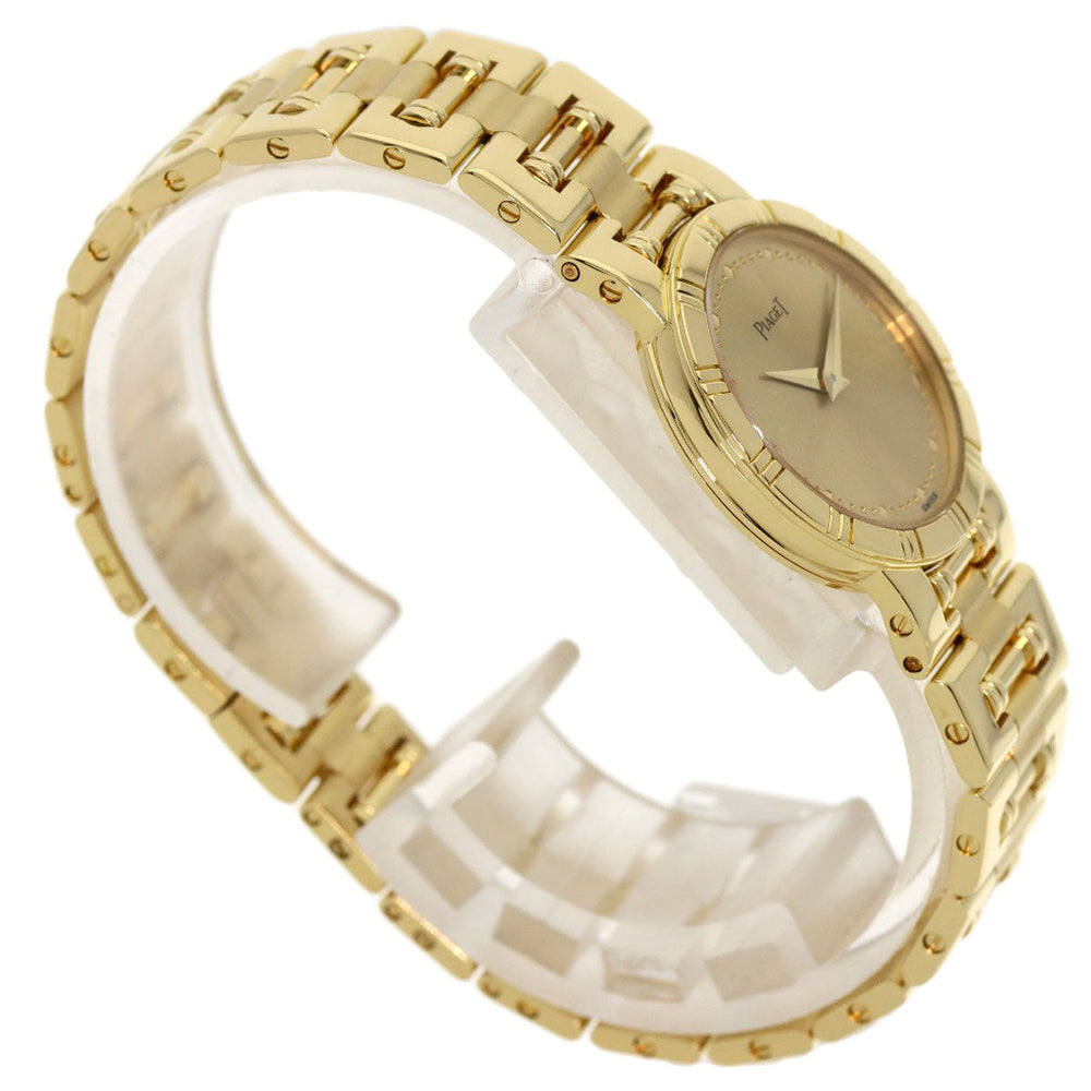 PIAGET Watches Quartz 80563K81 K18YG , K18YG gold dancer gold dial Women Used Authentic