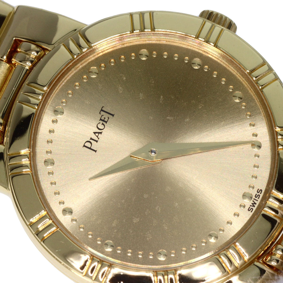 PIAGET Watches Quartz 80563K81 K18YG , K18YG gold dancer gold dial Women Used Authentic