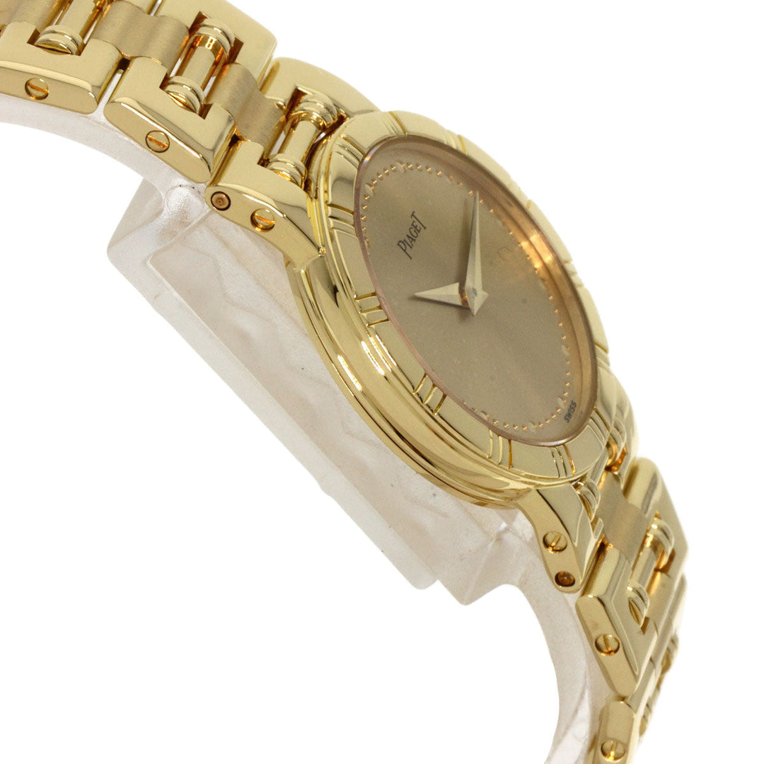 PIAGET Watches Quartz 80563K81 K18YG , K18YG gold dancer gold dial Women Used Authentic