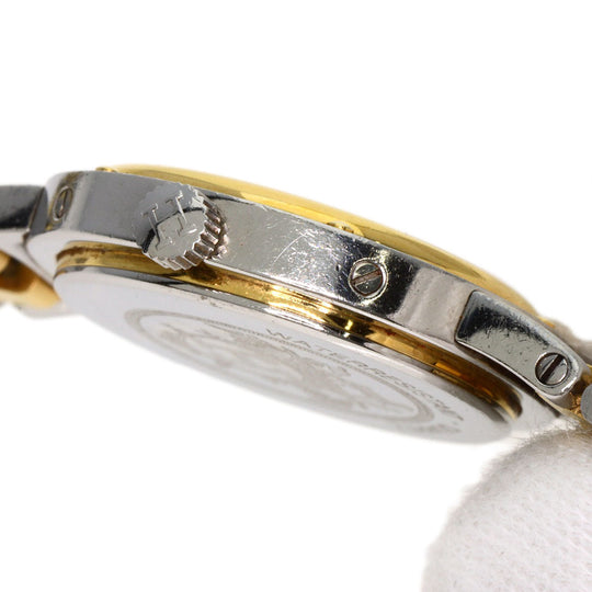 HERMES Watches Quartz CL4.220 Stainless Steel gold Clipper Old Belt Ivory dial