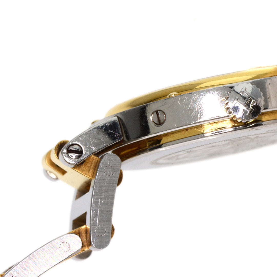 HERMES Watches Quartz CL4.220 Stainless Steel gold Clipper Old Belt Ivory dial