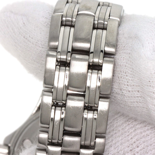 OMEGA Watches Quartz 2571.81 Stainless Steel , Stainless Steel Silver Seamaster120 blue dial Women Used Authentic
