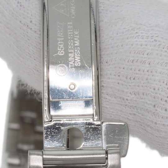 OMEGA Watches Quartz 2571.81 Stainless Steel , Stainless Steel Silver Seamaster120 blue dial Women Used Authentic