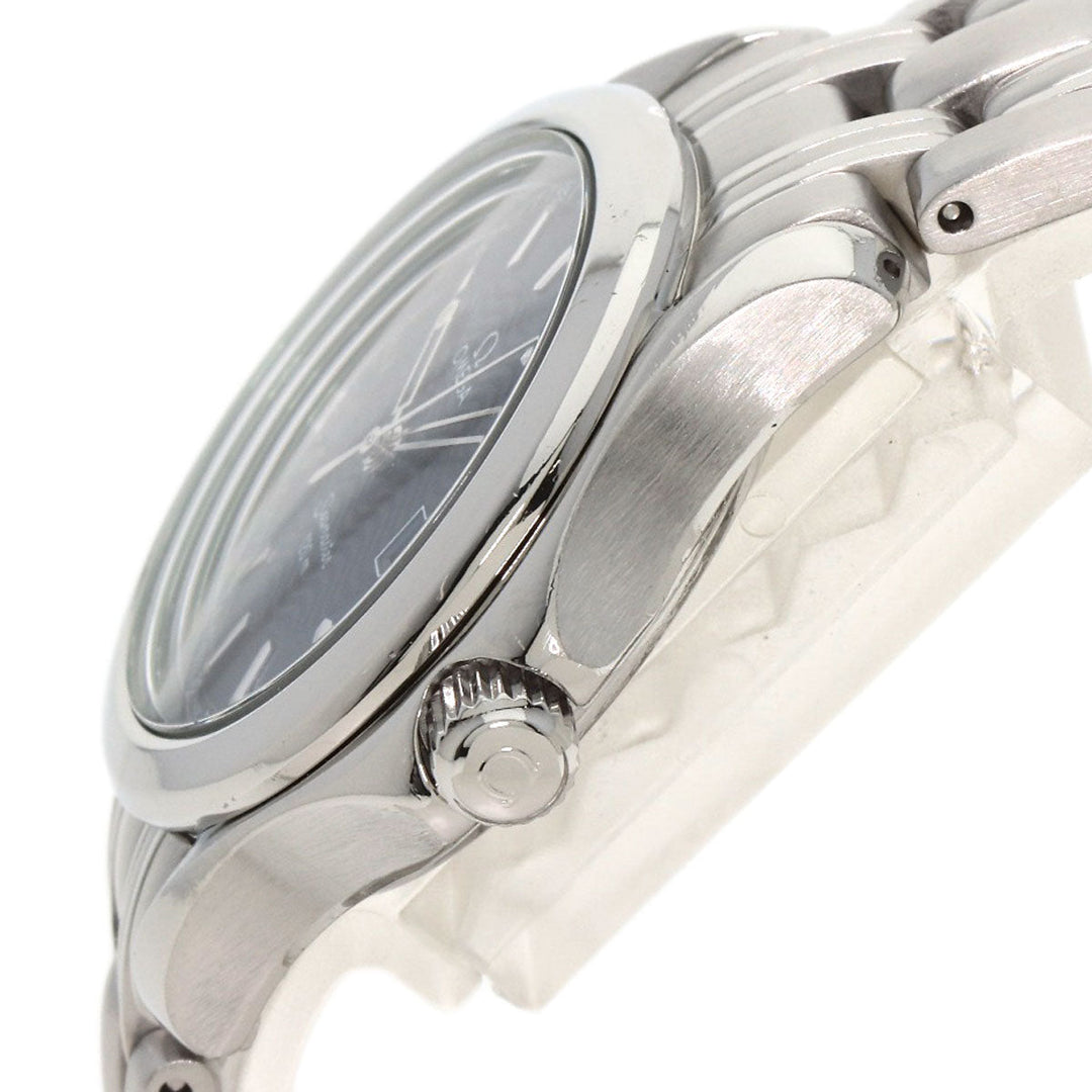 OMEGA Watches Quartz 2571.81 Stainless Steel , Stainless Steel Silver Seamaster120 blue dial Women Used Authentic