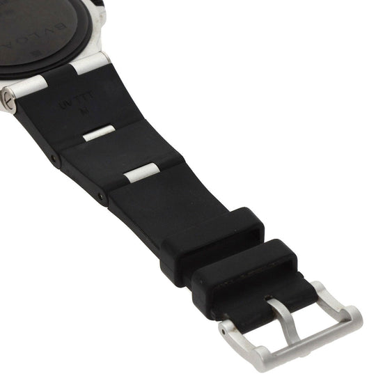 BVLGARI Watches Mechanical Automatic BB40AT Aluminum, Rubber black Aluminum date black dial mens Used Authentic