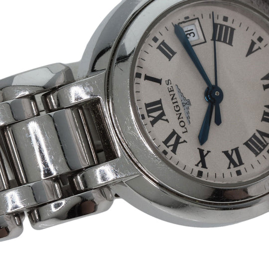 LONGINES Watches Quartz L8.110.4 Stainless Steel Silver Primalna Silver dial